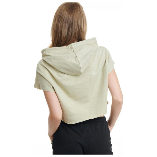 Bodytalk Γυναικείο κοντομάνικο φούτερ Crop